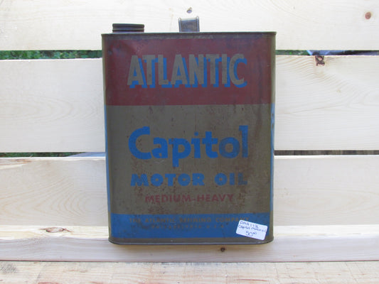 Capitol Motor Oil Can