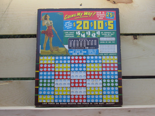 Punch Board Game