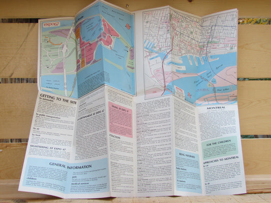 Expo '67 Guide Map