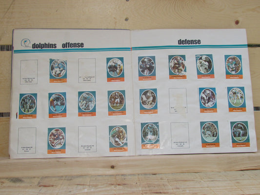 NFL Action '72 Stamp Book