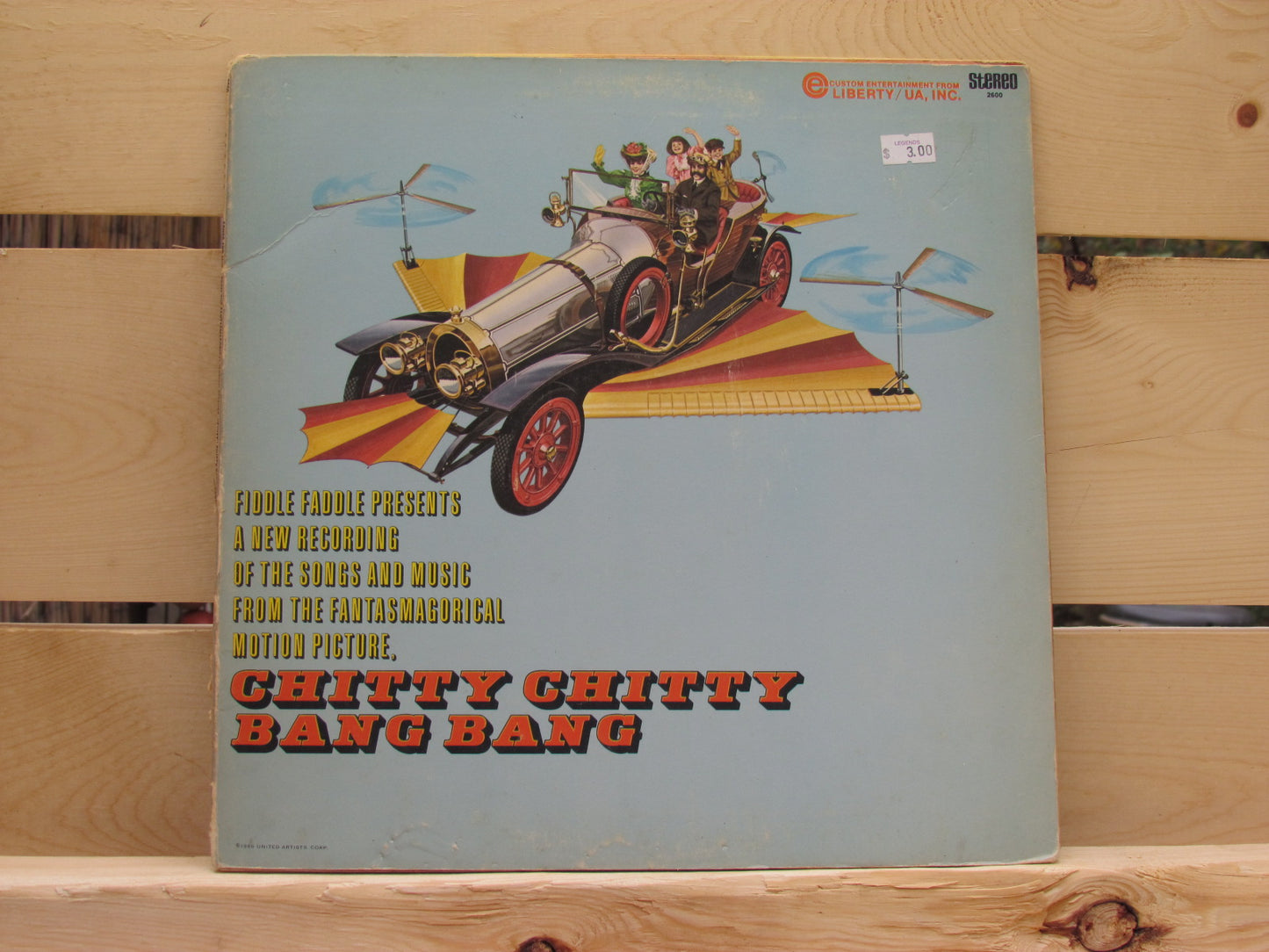 Chitty Chitty Bang Bang Vinyl Album