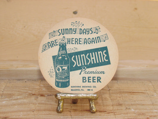 Sunshine Beer Coaster