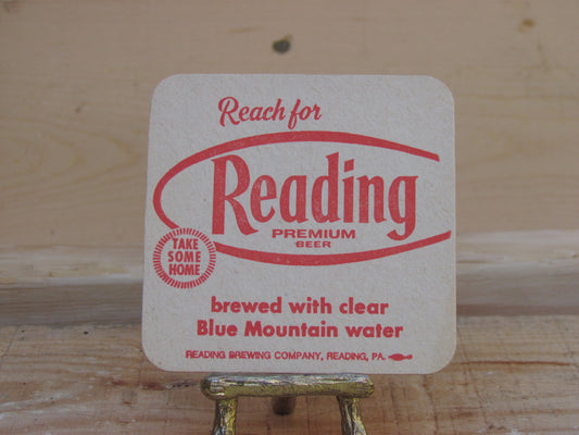 Reading Premium Beer Coaster