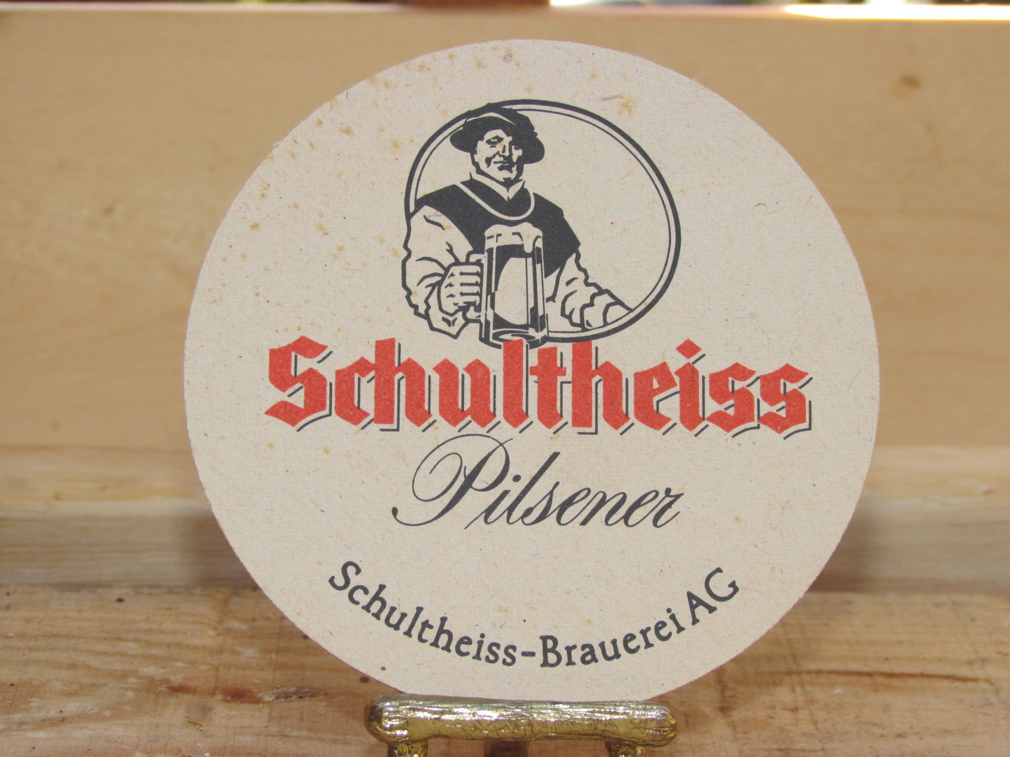 Schultheiss Pilsner Coaster