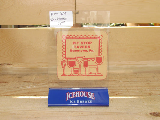 Ice House Menu Holder