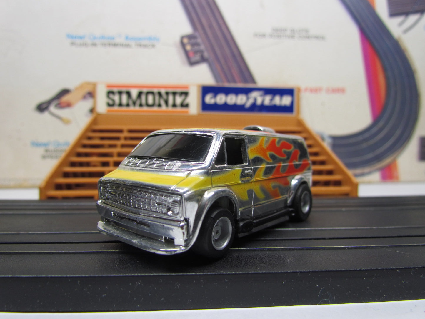 Tyco Dodge Supervan Slot Car