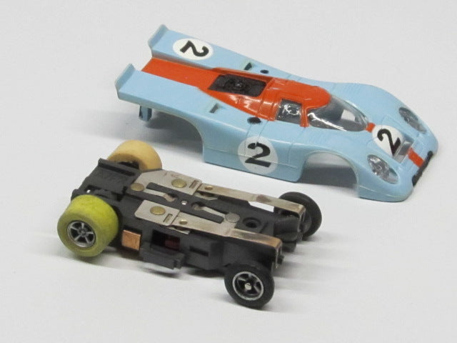 AFX Porsche 917 Blue/Orange #2