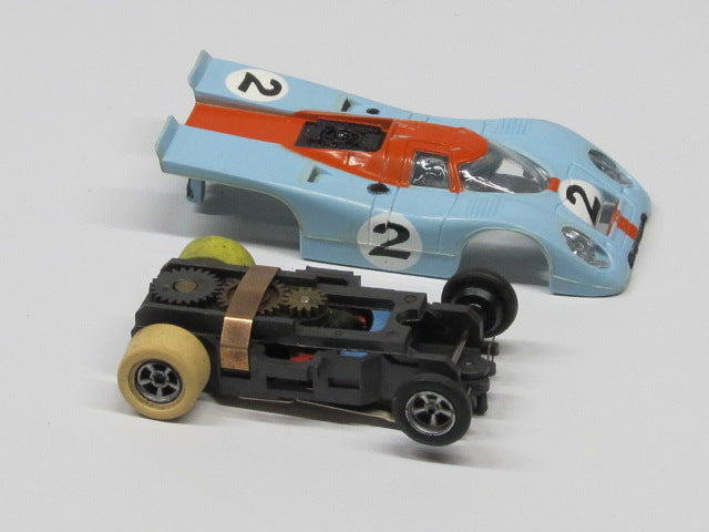 AFX Porsche 917 Blue/Orange #2