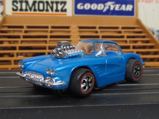 '60 Corvette Red Line Slot Car