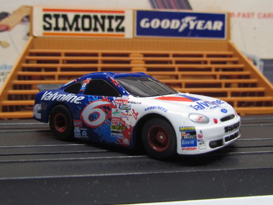 Tyco Valvoline #6 Mark Martin Stock Car Slot Car