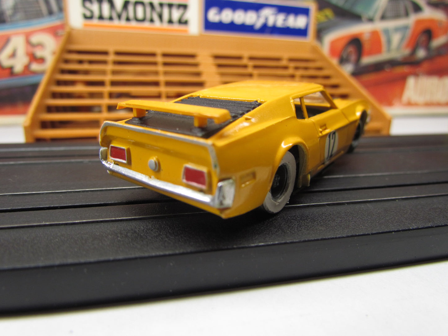 Tyco Boss Mustang Trans Am Slot Car