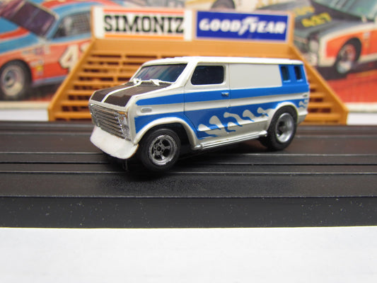 AFX Custom Van Slot Car