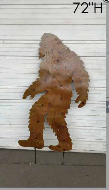 6' Bigfoot Silhouette