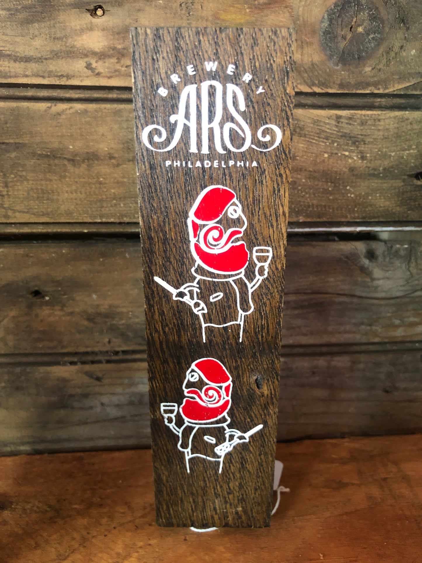 ARS Brewery Phila. Tap Handle