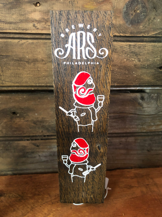 ARS Brewery Phila. Tap Handle