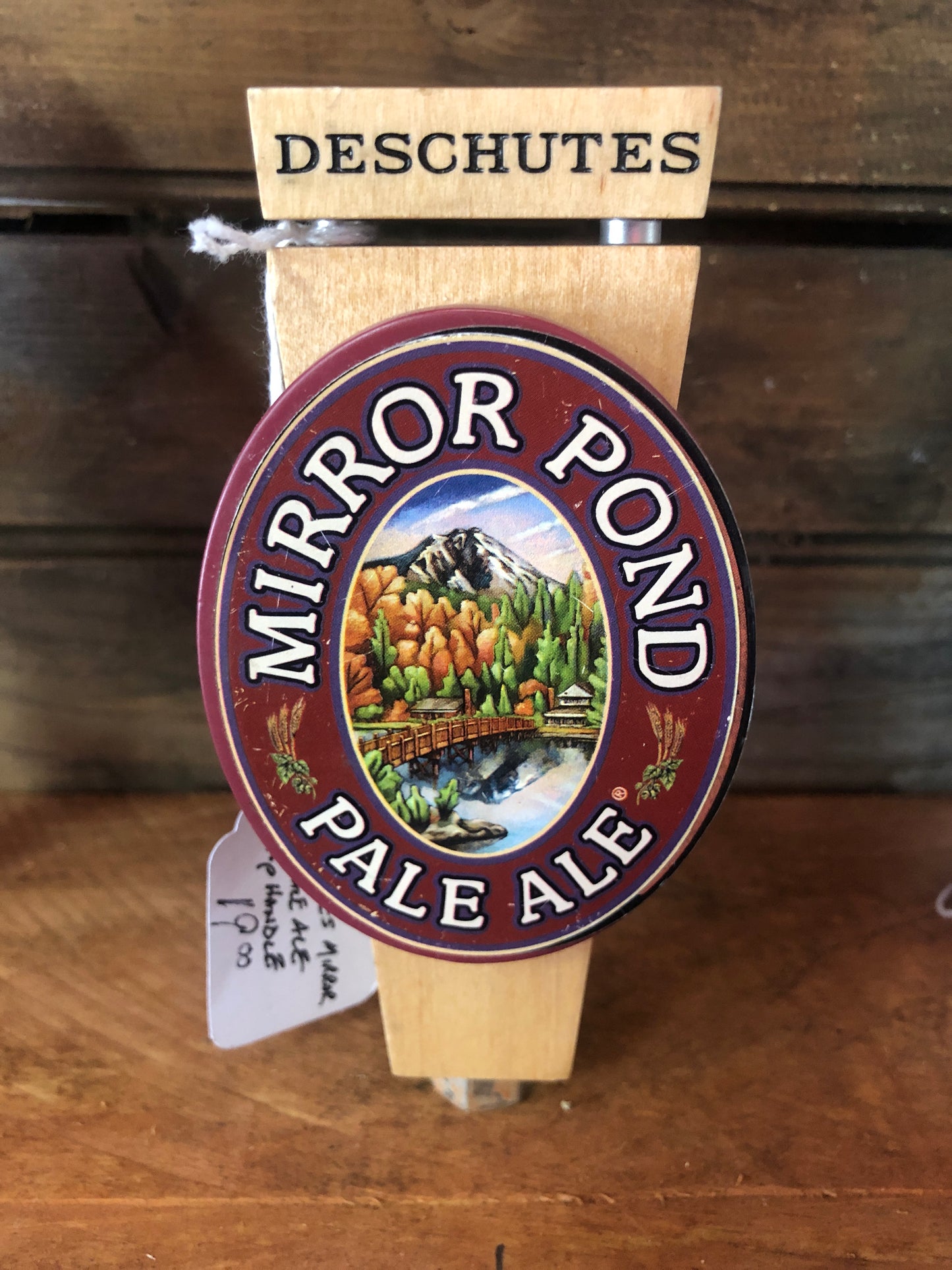 Deschutes Mirror Pond Pale Ale Tap Handle