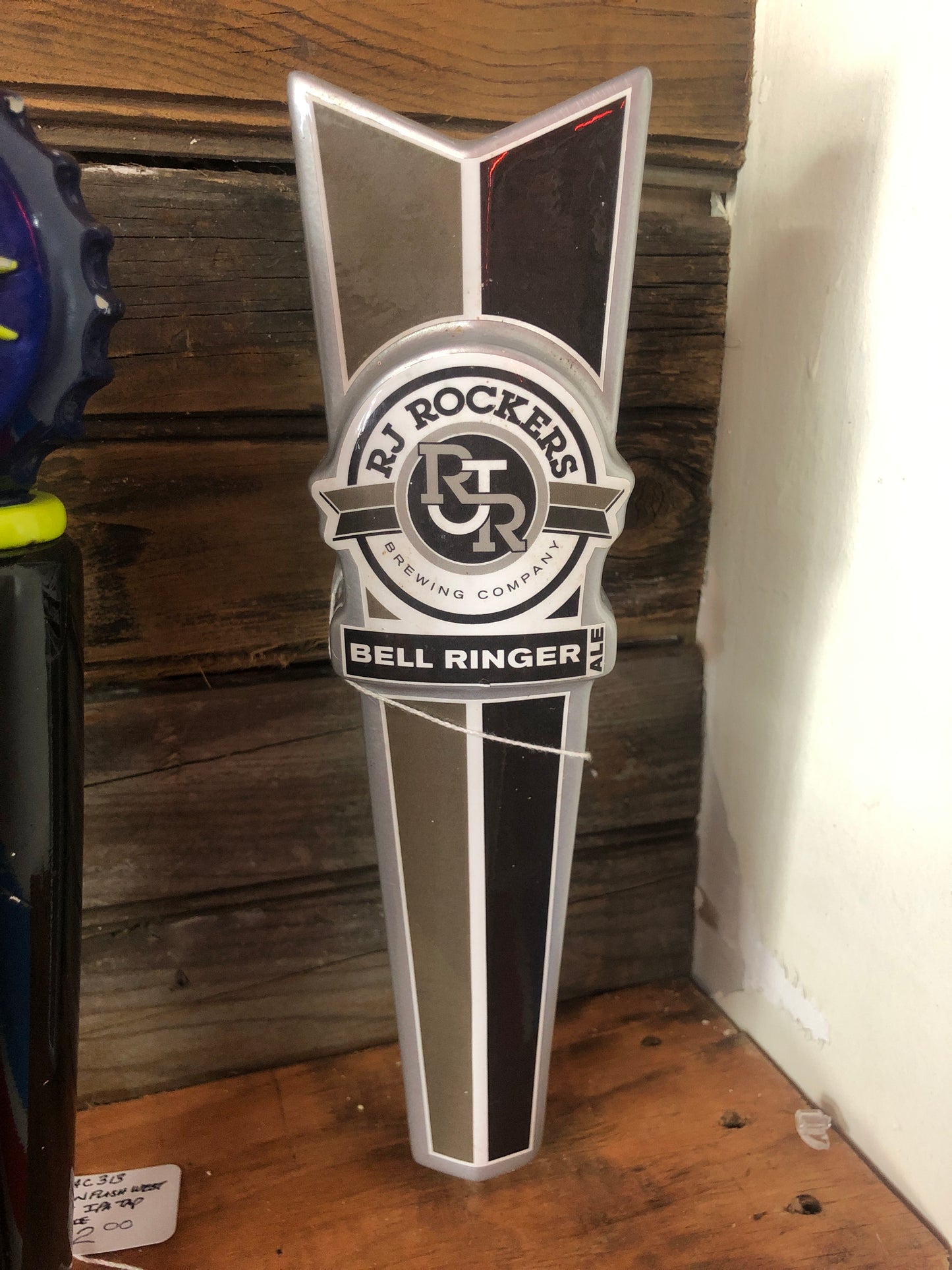 RJ Rockers Brewing Co. Bellringer Tap Handle